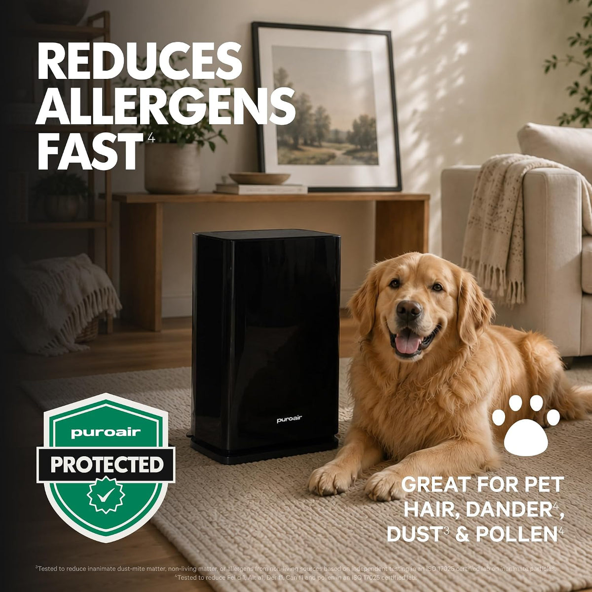 240 HEPA Air Purifiers for Home Pets Bedroom - 1,000 Ft²