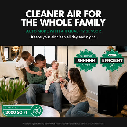 240 HEPA Air Purifiers for Home Pets Bedroom - 1,000 Ft²
