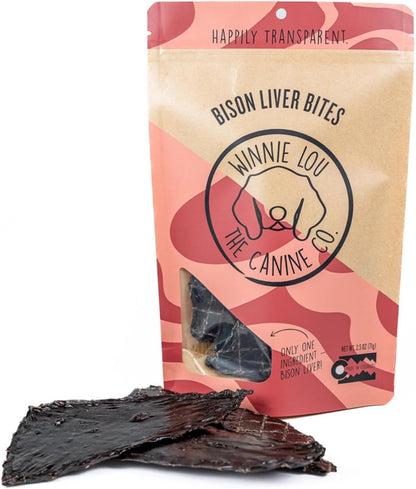 Winnie Lou Elk Jerky Dog Treats – Limited Ingredient, Human Grade, Training Treats for Small, Medium & Large Dogs, USA Made, High Protein, Chews, Hypoallergenic, Sensative Stomach (1 Pack)