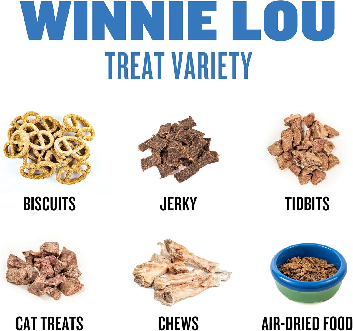 Winnie Lou Elk Jerky Dog Treats – Limited Ingredient, Human Grade, Training Treats for Small, Medium & Large Dogs, USA Made, High Protein, Chews, Hypoallergenic, Sensative Stomach (1 Pack)