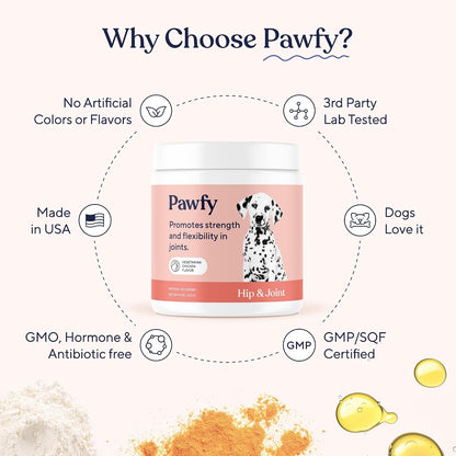 Hip & Joint Supplement for Dogs - Glucosamine Chondroitin & MSM