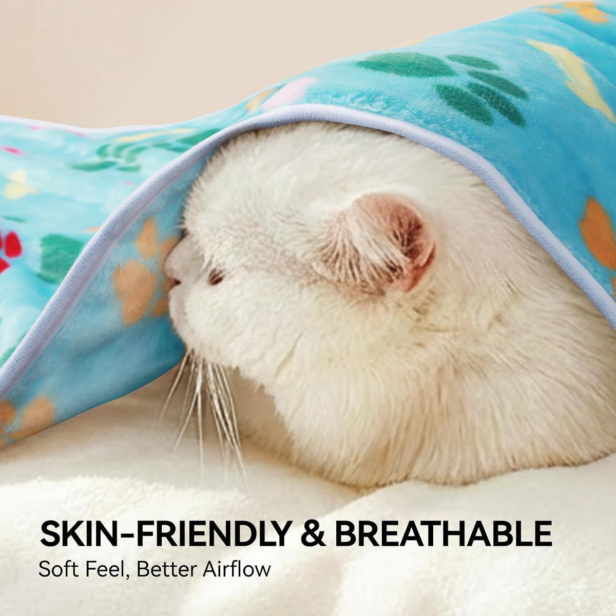 Dog Blankets 3-Pack, Super Soft Fluffy Fleece Pet Throw Warm