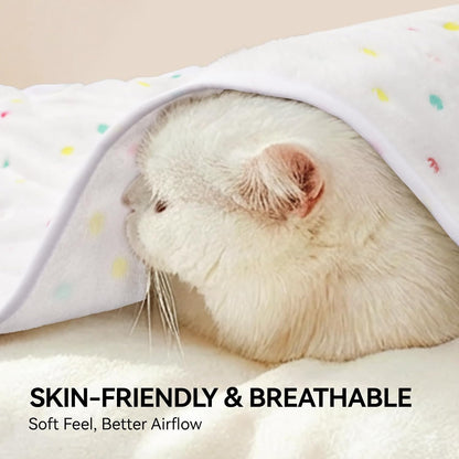 Dog Blankets 3-Pack, Super Soft Fluffy Fleece Pet Throw Warm