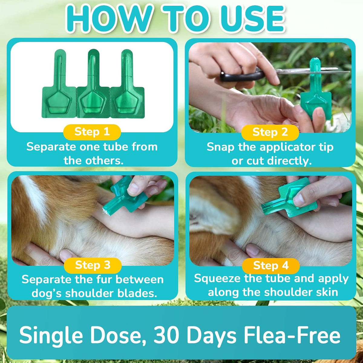 Flea and Tick Prevention for Small Dogs (5 to 22 lbs), Dog Flea Treatment