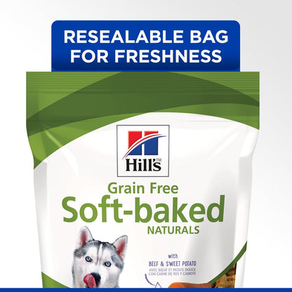 Grain Free Soft-Baked Naturals Dog Treats, Duck & Pumpkin