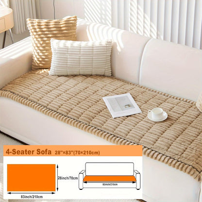 ZQFFB Couch Cover for Dogs Washable Non-Slip Pet Friendly Sofa Protector