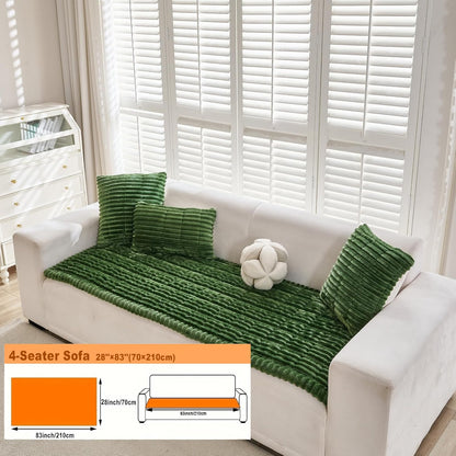 ZQFFB Couch Cover for Dogs Washable Non-Slip Pet Friendly Sofa Protector
