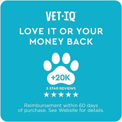 VetIQ Glucosamine Hip & Joint Supplement for Dogs, 180 Soft Chews, Joint Support Supplement with MSM and Krill, Dog Health Supplies Large & Small Breed, Chicken Flavored Chewables