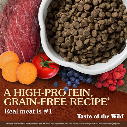 High Prairie Adult Dry Dog Food, Roasted Bison, 28lb