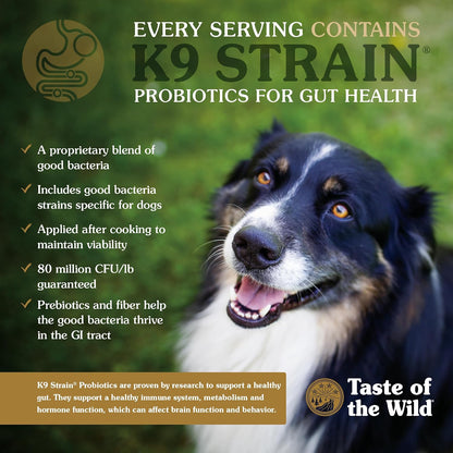 High Prairie Adult Dry Dog Food, Roasted Bison, 28lb