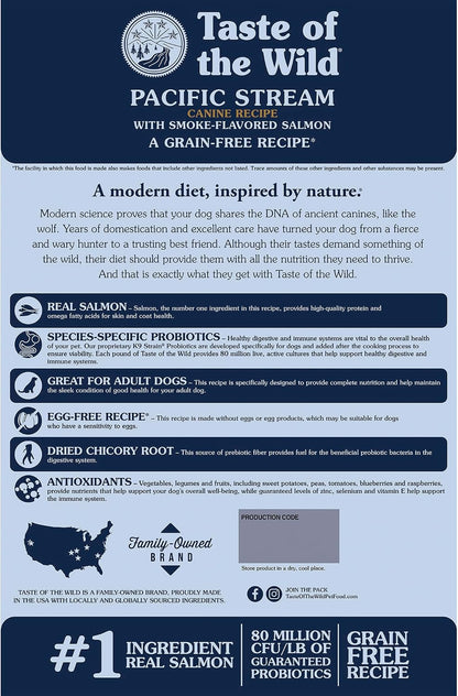 High Prairie Adult Dry Dog Food, Roasted Bison, 28lb