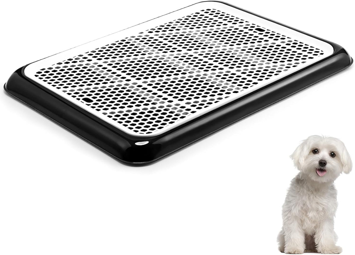 1 Pcs Dog Pee Pad Holder Potty Tray Portable Dog Litter Box Toilet Training for Small Medium Large Pet Puppy Indoor Outdoor