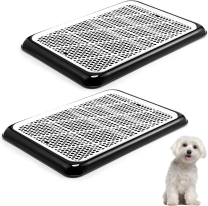 1 Pcs Dog Pee Pad Holder Potty Tray Portable Dog Litter Box Toilet Training for Small Medium Large Pet Puppy Indoor Outdoor