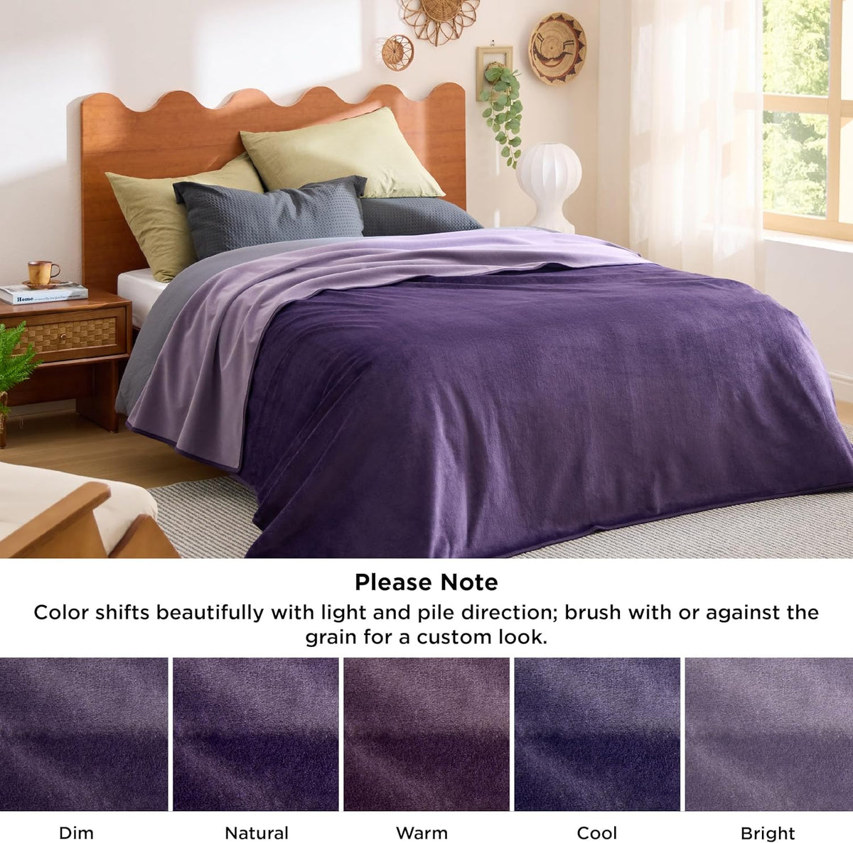 Waterproof Blanket Soft Flannel Fleece Couch Cover,50x60 Grey