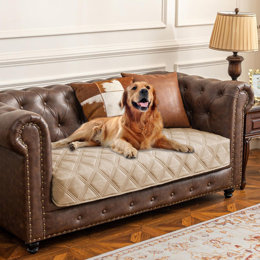 Waterproof Dog Bed Cover Pet Blanket with Anti-Slip Back for Furniture Bed Couch Sofa