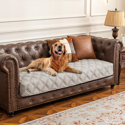 Waterproof Dog Bed Cover Pet Blanket with Anti-Slip Back for Furniture Bed Couch Sofa