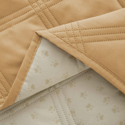 Waterproof Dog Bed Cover Pet Blanket with Anti-Slip Back for Furniture Bed Couch Sofa