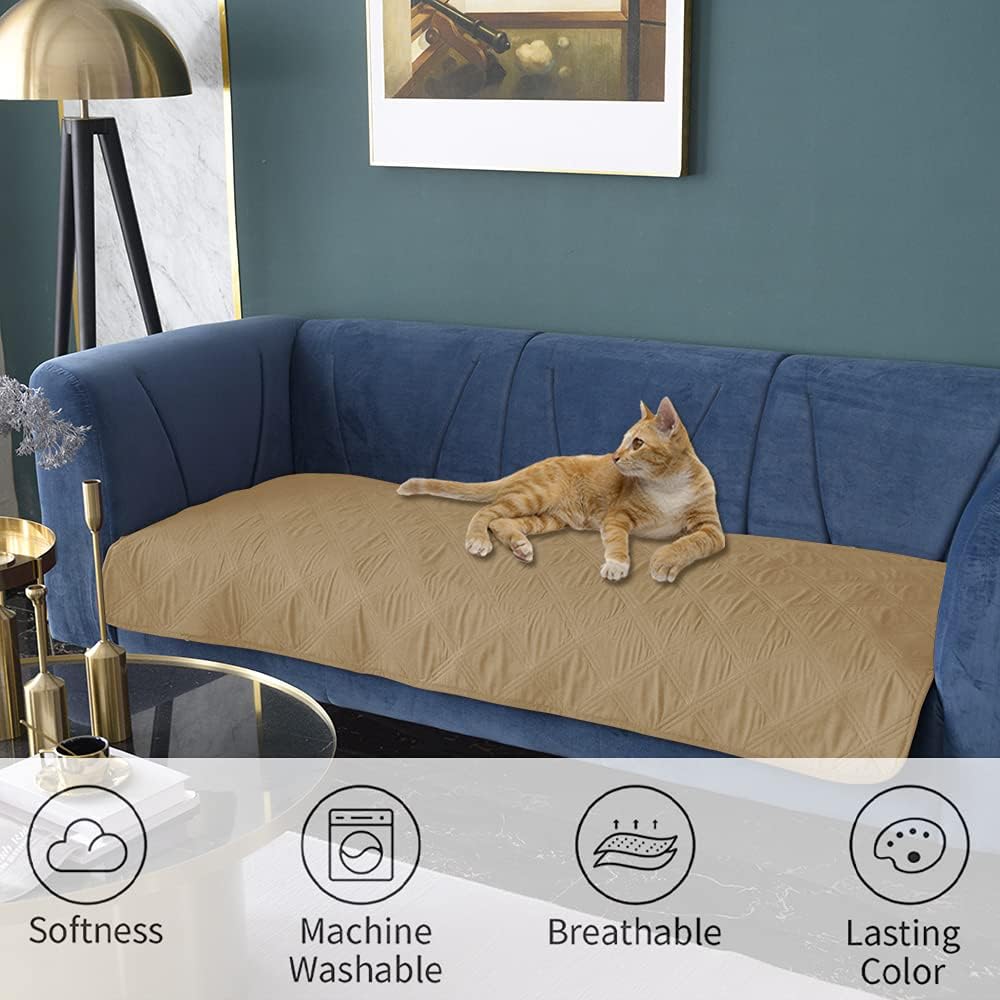 Waterproof Dog Bed Cover Pet Blanket with Anti-Slip Back for Furniture Bed Couch Sofa