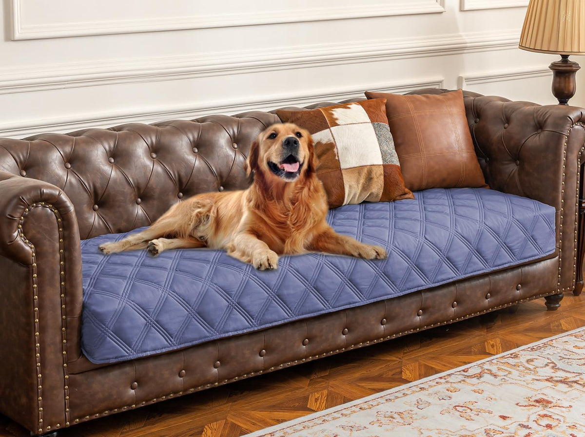 Waterproof Dog Bed Cover Pet Blanket with Anti-Slip Back for Furniture Bed Couch Sofa