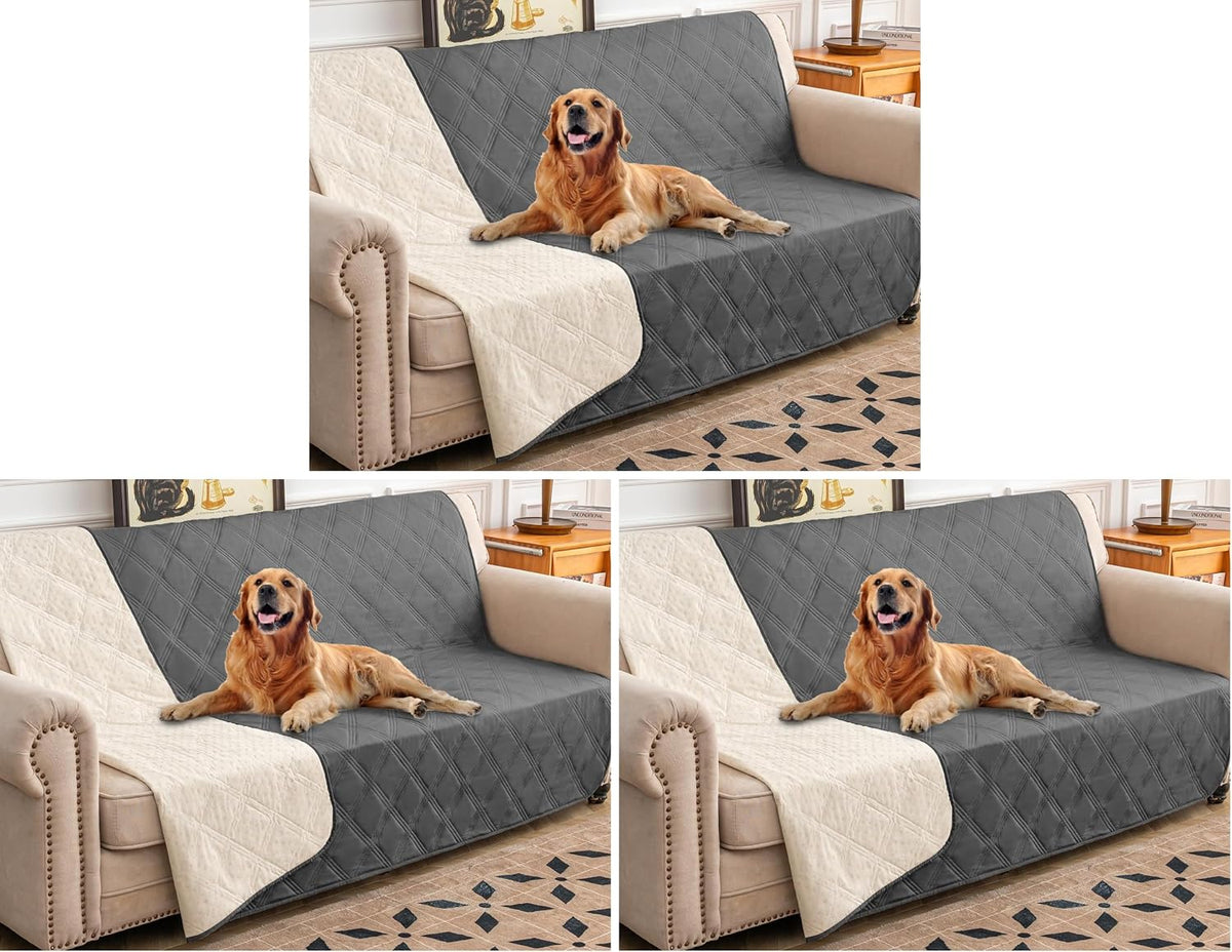 Waterproof Dog Bed Cover Pet Blanket with Anti-Slip Back for Furniture Bed Couch Sofa