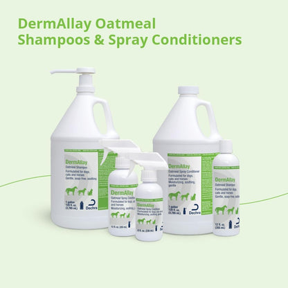 Oatmeal Shampoo for Dogs, Cats and Horses, 12 Fl Oz