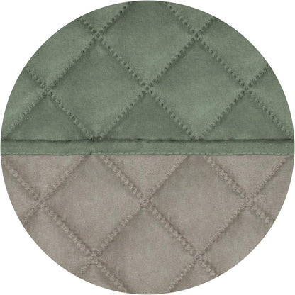 Reversible Quilted Sofa Cover Dog Couch Covers for Sofa, 66 in | Gray/Light Gray, Water Resistant Couch Protector, Washable Pet Couch Cover with Non Slip and Elastic Straps For Kids - Colors B