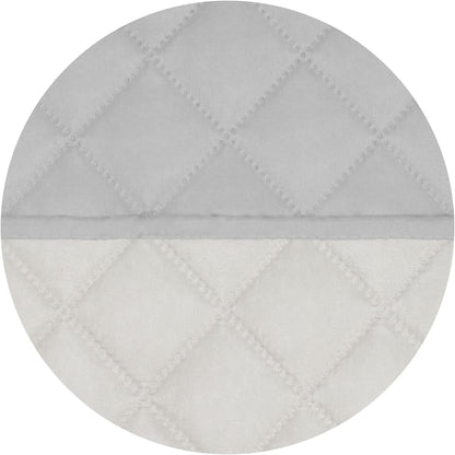 Reversible Quilted Sofa Cover Dog Couch Covers for Sofa, 66 in | Gray/Light Gray, Water Resistant Couch Protector, Washable Pet Couch Cover with Non Slip and Elastic Straps For Kids - Colors B