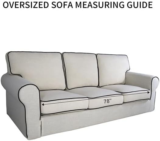 Reversible Quilted Sofa Cover Dog Couch Covers for Sofa, 66 in | Gray/Light Gray, Water Resistant Couch Protector, Washable Pet Couch Cover with Non Slip and Elastic Straps For Kids - Colors B