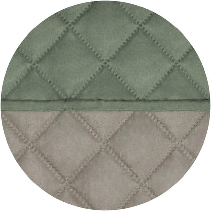 Reversible Quilted Sofa Cover Dog Couch Covers for Sofa, 66 in | Gray/Light Gray, Water Resistant Couch Protector, Washable Pet Couch Cover with Non Slip and Elastic Straps For Kids - Colors B