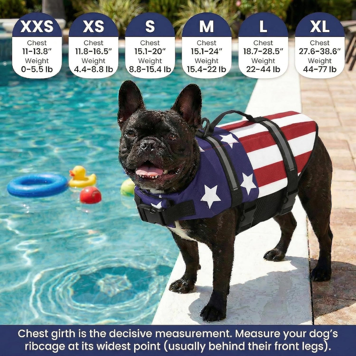 Dog Life Jacket with Rescue Handle, Dog Life Vest for Swimming Boating, Adjustable Reflective Puppy Swim Vest with Superior Buoyancy for Small Medium Large Dogs