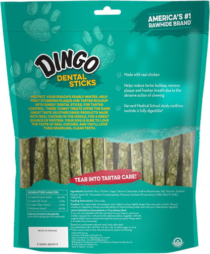 Dental Sticks Dog Treats With Real Chicken & Parsley