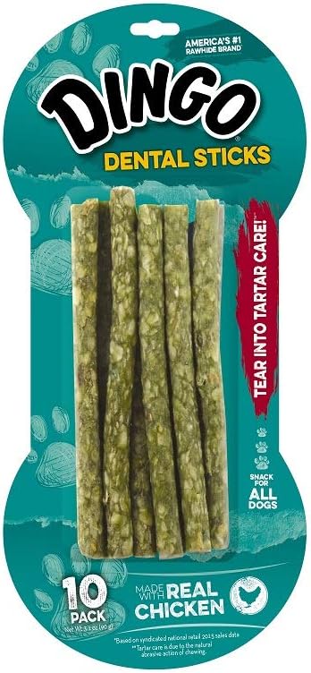 Dental Sticks Dog Treats With Real Chicken & Parsley