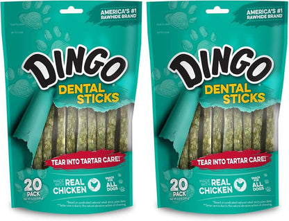 Dental Sticks Dog Treats With Real Chicken & Parsley