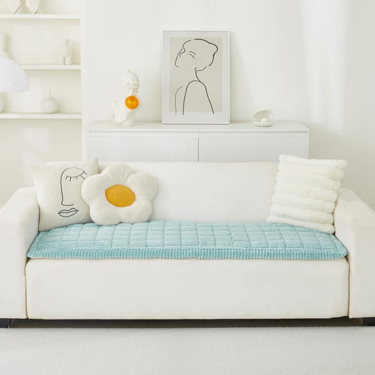 Couch Covers for Dogs Washable, Non Slip Sofa Protector Pet Friendly | Thick, Soft Furniture Cover, Against Pets Hair & Scratch, Fits Leather and Fabric Couches, 27.6" X 59"