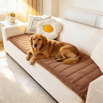 Couch Covers for Dogs Washable, Non Slip Sofa Protector Pet Friendly | Thick, Soft Furniture Cover, Against Pets Hair & Scratch, Fits Leather and Fabric Couches, 27.6" X 59"