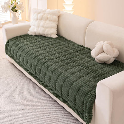 Couch Covers for Dogs Washable, Non Slip Sofa Protector Pet Friendly | Thick, Soft Furniture Cover, Against Pets Hair & Scratch, Fits Leather and Fabric Couches, 27.6" X 59"