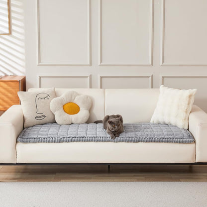 Couch Covers for Dogs Washable, Non Slip Sofa Protector Pet Friendly | Thick, Soft Furniture Cover, Against Pets Hair & Scratch, Fits Leather and Fabric Couches, 27.6" X 59"