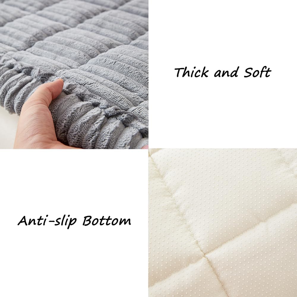 Couch Covers for Dogs Washable, Non Slip Sofa Protector Pet Friendly | Thick, Soft Furniture Cover, Against Pets Hair & Scratch, Fits Leather and Fabric Couches, 27.6" X 59"