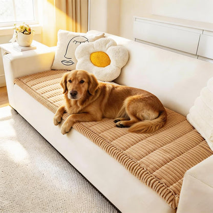 Couch Covers for Dogs Washable, Non Slip Sofa Protector Pet Friendly | Thick, Soft Furniture Cover, Against Pets Hair & Scratch, Fits Leather and Fabric Couches, 27.6" X 59"
