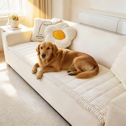 Couch Covers for Dogs Washable, Non Slip Sofa Protector Pet Friendly | Thick, Soft Furniture Cover, Against Pets Hair & Scratch, Fits Leather and Fabric Couches, 27.6" X 59"