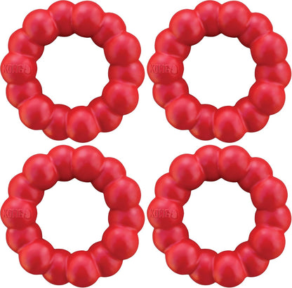 Ring, Natural Rubber Chew Toy for Dental Health, for Medium/Large Dogs