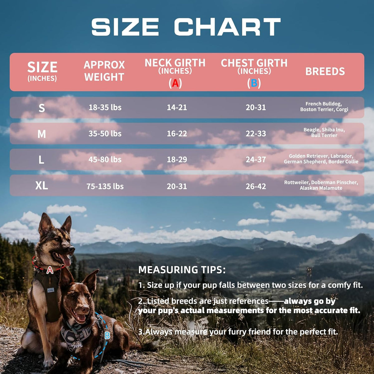 Auroth Tactical Dog Harness for Large Dogs No Pull Adjustable Pet Harness Reflective K9 Working Training Easy Control Pet Vest Military Service Dog Harnesses Army Yellow L | Easy Control with handle, Adjustable, Reflective, Military K9, for German