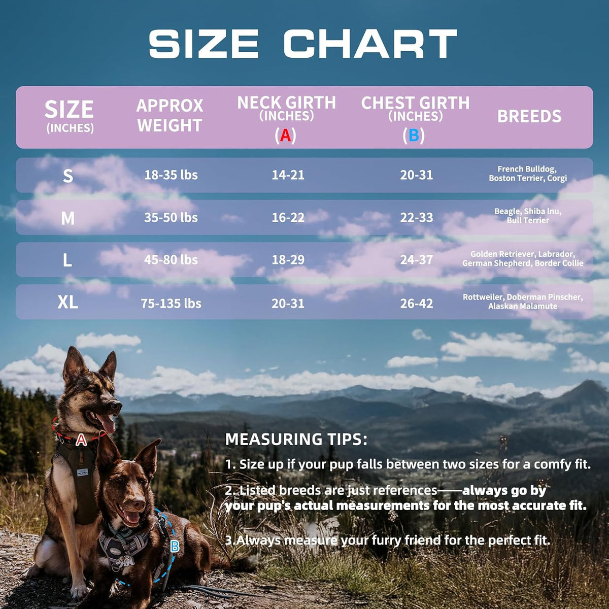 Auroth Tactical Dog Harness for Large Dogs No Pull Adjustable Pet Harness Reflective K9 Working Training Easy Control Pet Vest Military Service Dog Harnesses Army Yellow L | Easy Control with handle, Adjustable, Reflective, Military K9, for German