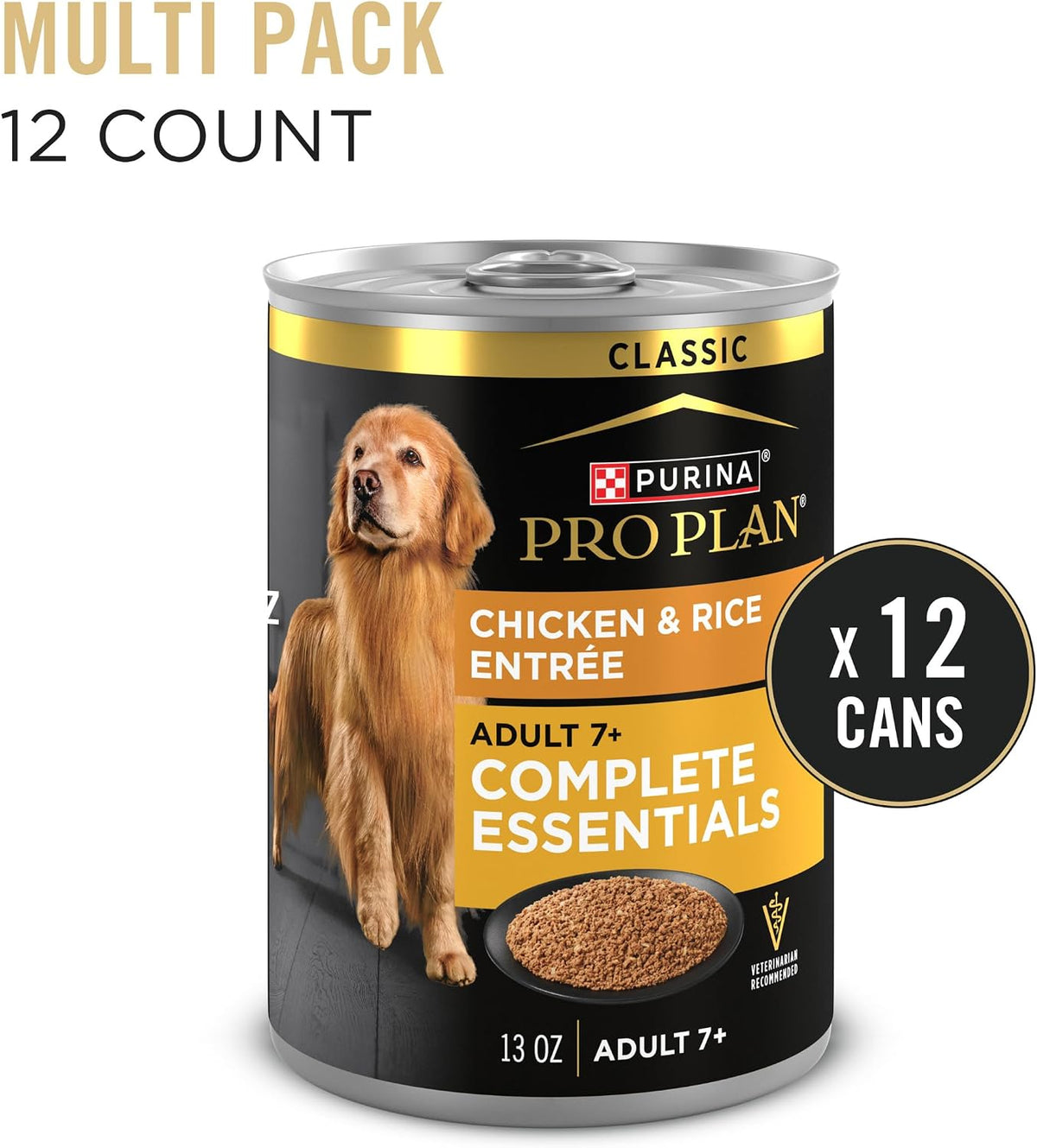 Complete Essentials Classic Pate Senior Dog Food, 13 oz