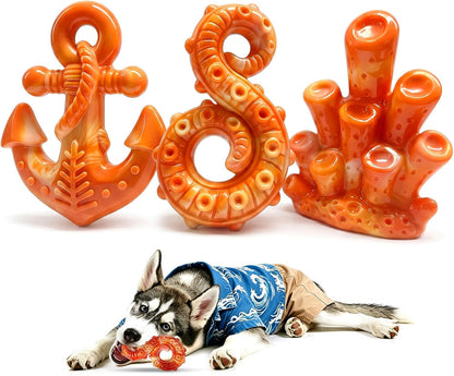 Tough Dog Chew Toys for Medium & Large Aggressive Chewers, 2 Pack