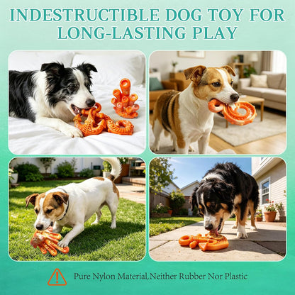 Tough Dog Chew Toys for Medium & Large Aggressive Chewers, 2 Pack