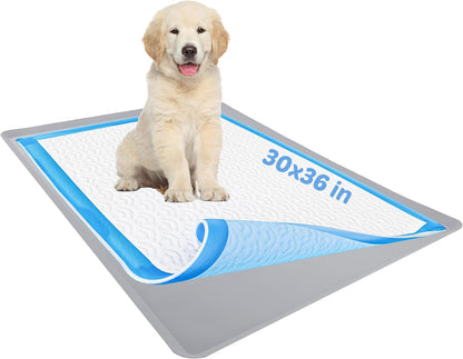 Dog Pee Pad Holder - Fits Up to 30” x 36” Pee Pad - - Grey
