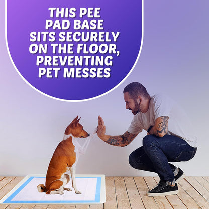 Dog Pee Pad Holder - Fits Up to 30” x 36” Pee Pad - - Grey