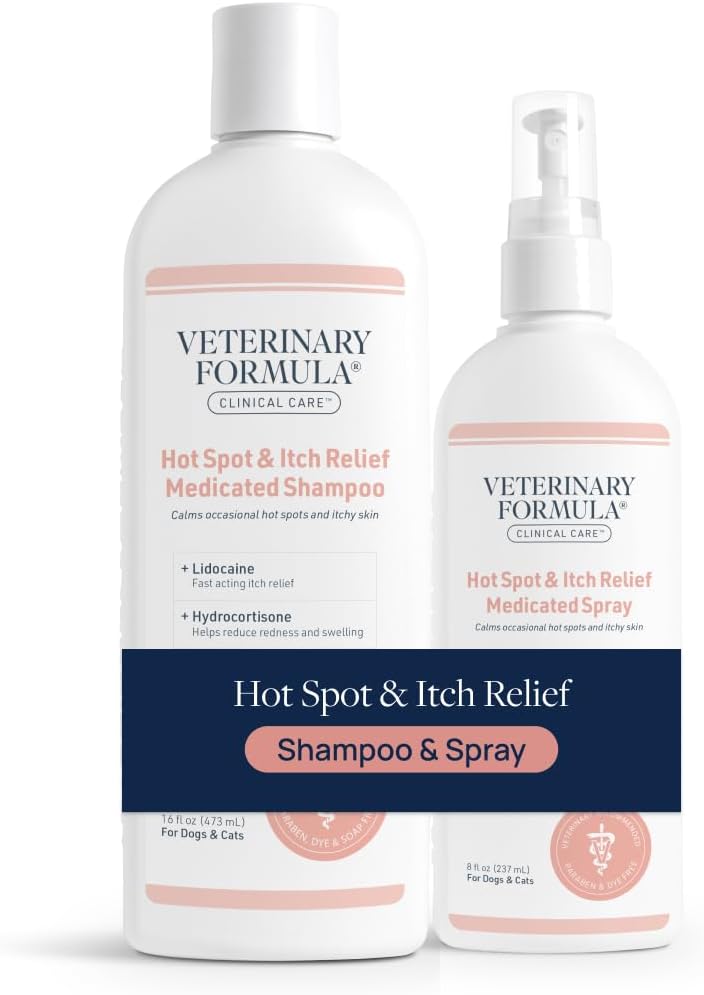 Clinical Care Hot Spot & Itch Relief Pet Shampoo, 16 oz