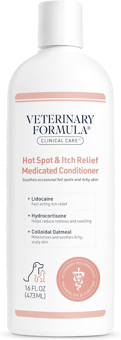 Clinical Care Hot Spot & Itch Relief Pet Shampoo, 16 oz